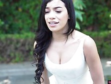 Teen Bride Takes Money For A Quickie With A Kinky Guy