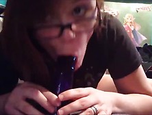 Hot Thick Teen Filling Her Vagina With A Vibrator