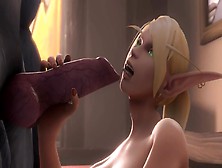 Gal In World Of Warcraft Have Lovemaking