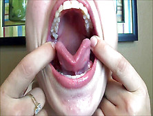 Caughing Tongue Streching Jaws