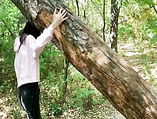 Oral-Sex In The Woods From Stepsister Whilst Walking