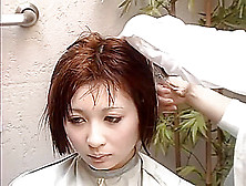 Poor Woman Very Short Haircut