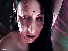 Curvy Hot Milf - Evil Witch Solo Pussy Masturbation And Pee Pissing (Arya Grander) Free Horror Porn