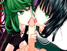 Fucking Tatsumaki And Fubuki At The Same Time...  One Punch Man Pov Anime Hentai Parody 3D Uncensored