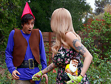 Lil Lawn Gnome Starring Joslyn James,  Ricky Spanish