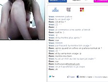 French Girl On Webcam