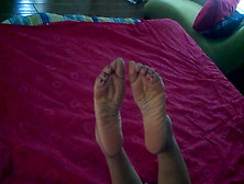 Best Wrinkled Soles And Soft Feet Charming Chinese Skank