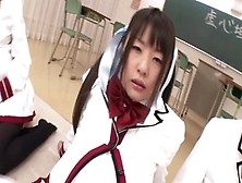 Cosplay Sex Video Featuring Tsubomi,  Rio Hamasaki And Hitomi Kitagawa