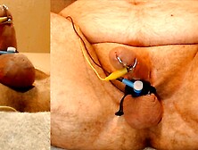 New Estim Session After Vasectomy Filled With Stimulating Audio For An Interactive Cum Experience!