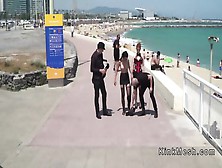 Brazilian Slave Disgraced On The Beach