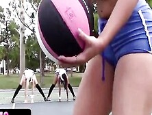 Bffs - Basketball Team Fucks Their Lusty Trainer