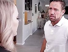 Cara May Blowjobs Her Stepdads Mature Rod And Gives Him A Titty Fuck While Her Mom Watches Them!