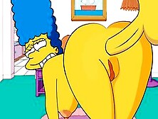 |The Simpsons| Marge's Butt Is Pounded By Lenny