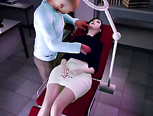 3D Hot Asian Wife Cheating With Her Doctor