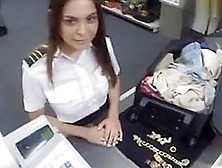 Pretty Latina Stewardess Pawns Her Pussy At The Pawnshop