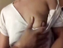 Sweet Thin Filipina Milf Sister Inlaw Plays With Her Nice Small Boobs And Enormous Nipples