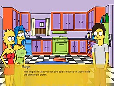 The Simpson Simpvill Part Four Marge Is Naked And Wet By Loveskysanx