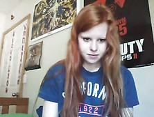 Irish Teen On Webcam