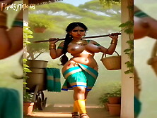 Indian Village Sexy Girl's Ai Stable Transformation