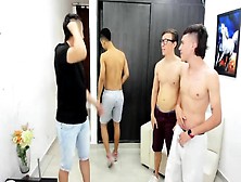 Amazing Hot Gay Group Sex Scene In A Warehouse