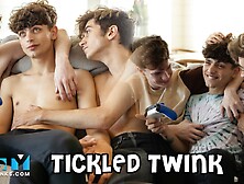 Tickled Twink - Zayne Bright Gets Tickled By Donavin And Jayden