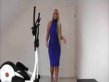 Heavenly German Blond Milf Wears The Perfect Dress To Fuck