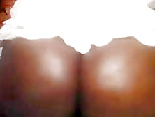 Amateur Ebony With Big Round Butt On Webcam
