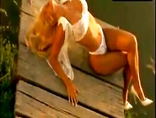 Jenny Mccarthy Sexy Scene In Playboy's Babes Of Baywatch