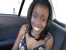 Ebony Girl Fucked In A Car