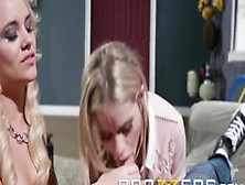 Brazzers - Two Hot Blondes Alexis Monroe & Jessa Rhodes Share One Lucking Dick (Keiran Lee)