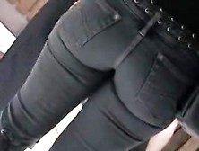 Jeans Are Tight And Are Looking Good On That Ass
