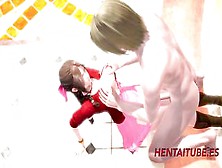 Final Fantasy Animated - Aerith With Gigantic Hooters Dig Sex