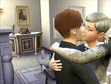 Sims Four - An Afternoon With Step Grannie