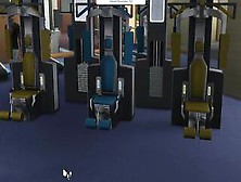 (Sims 4) Workout At The Gym Turns Into Sex