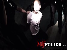 Black Dude Enjoys Wet Officers Blow Job Before Nailing Cunt