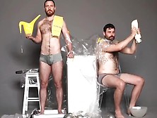Trough.  Funky Gay Art Video With Implied Piss.