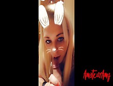 Snapchat Bunny Gives Oral Sex For Spunk Xxx