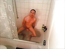 Hot Guy Wanking In Shower