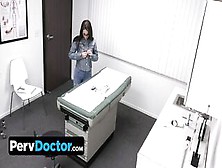 Cute Sweetheart With Good Breasts And Glasses Visits Doctor And Bribes Him With Her Tattooed Round Butt