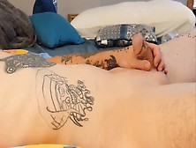 Big Belly Bulge From Penis Rambones Monster Dildo
