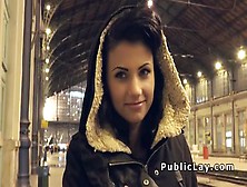 Unearthly Whore In Public Place