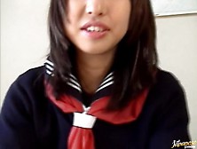 Kaori Cum On Tit In School Uniform