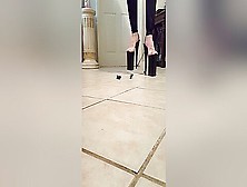 Tall Heels Obliterating A Small Toy