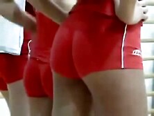 Spandex College Volleyball Shorts
