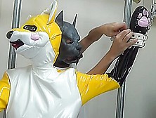 Miraidouga - Female Fox Konkon Restraint & Three-Dimens