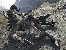 Fallout 4 Deathclaw Fuck