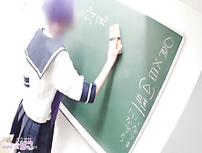 Horny Teacher Fingering Pussy Of Japanese Schoolgirl
