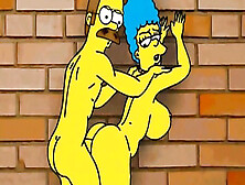 Marge Simpson Swinger Sexwife