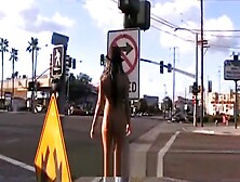 Shay Linn Walks Naked Through Los Angeles