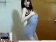 Petite Asian Woman Dancing